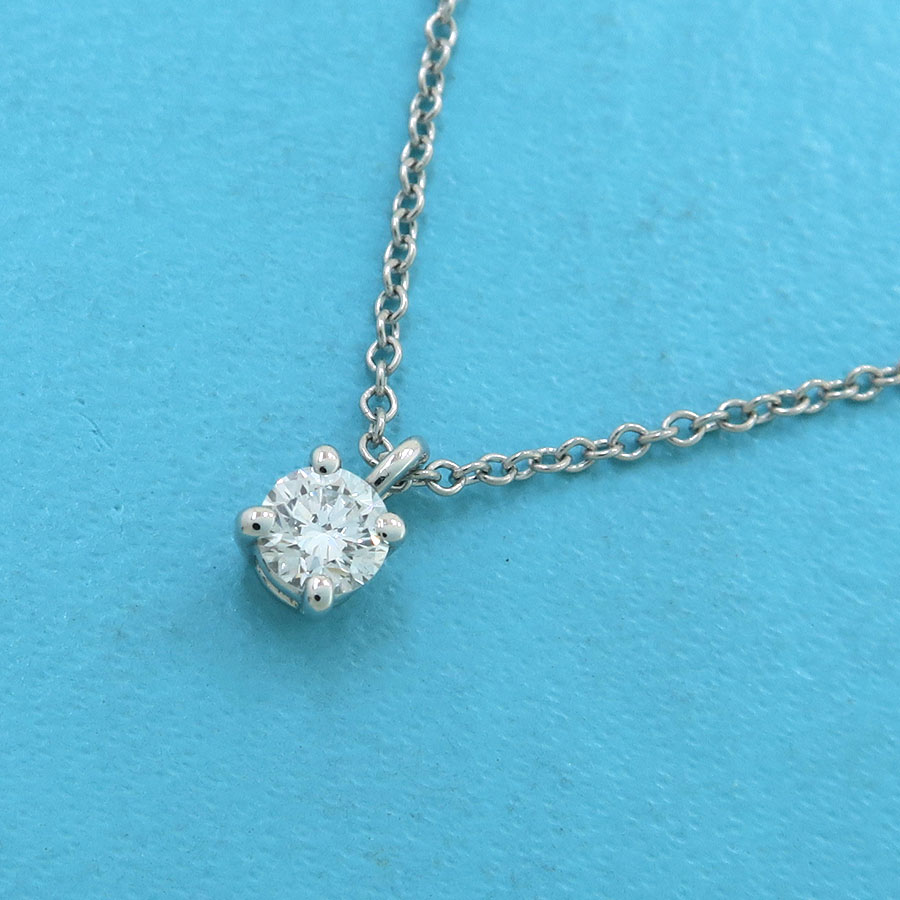 ソリティアダイヤネックレス/D0.17ct