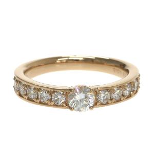 K18PGダイヤリング/D0.315ct