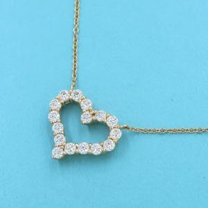 センチメンタルハートダイヤネックレス/スモール