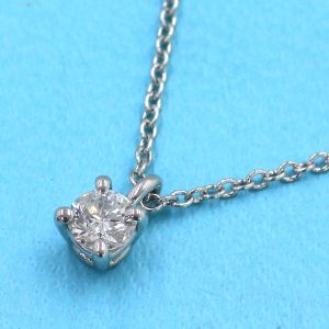 ソリティアダイヤネックレス/D0.17ct