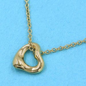 オープンハートネックレス/7MM/現行