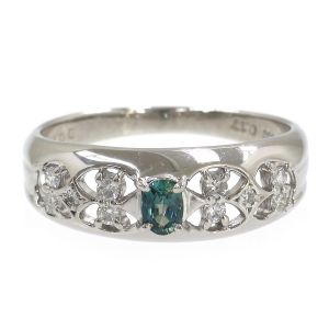 PT900アレキサンドライトダイヤリング