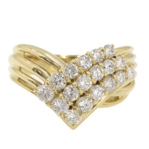 K18ダイヤリング