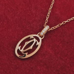ロゴドゥーブルダイヤネックレス