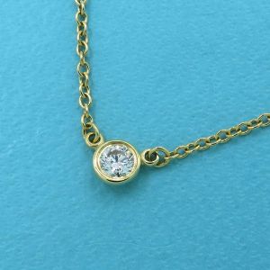 バイザヤードネックレス/D0.08ct