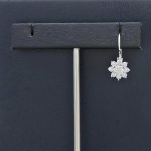 サンフラワーミニワイヤーダイヤピアス/片耳