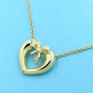 ハートウィズボウネックレス