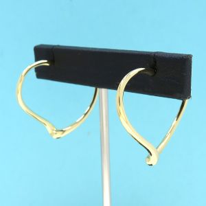 オープンハートフープピアス/スモールモデル