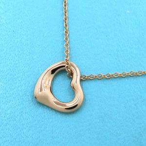 オープンハートネックレス/11MM/現行