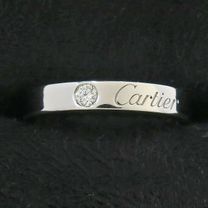 Cドゥカルティエリング/3MM/1Pダイヤ