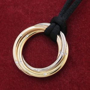 トリニティネックレス/MM/ダイヤ15P