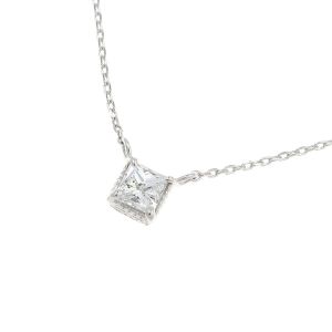 K18WGダイヤネックレス/D0.16ct