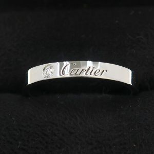 Cドゥカルティエリング/3MM/1Pダイヤ