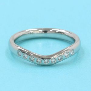 カーブドバンドリング/ワイド/ダイヤ9P