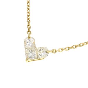 ミステリアスハートネックレス/D0.28ct