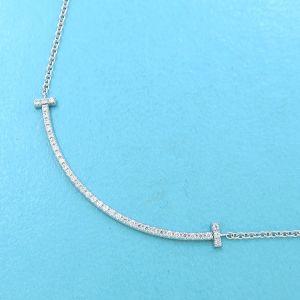 Tスマイルダイヤネックレス/スモール