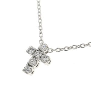 ダイヤクロスネックレス