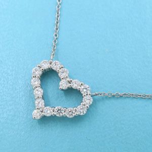 センチメンタルハートダイヤネックレス/スモール