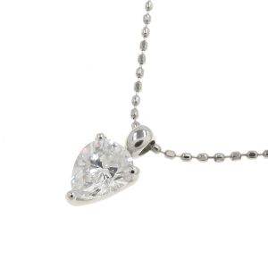 Ptダイヤネックレス/ペアシェイプ/D0.550ct