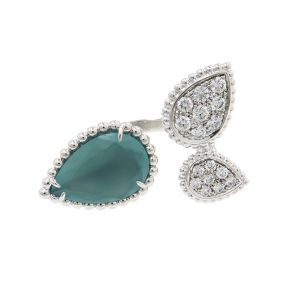 セルパンボエム3モチーフリング/アクアプレーズ