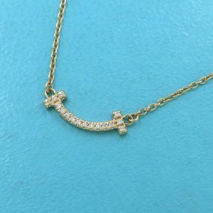 Tスマイルダイヤネックレス/ミニ