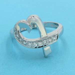 ラビングハートダイヤリング