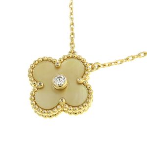 ヴィンテージアルハンブラネックレス/ゴールドシェル/2018年