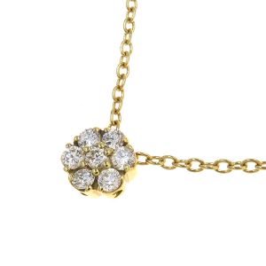 ダイヤネックレス/フラワー