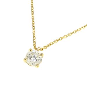 K18ダイヤネックレス/D0.304ct