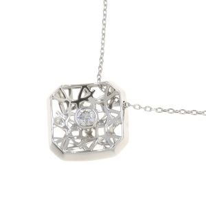 シーリングプラチナダイヤネックレス