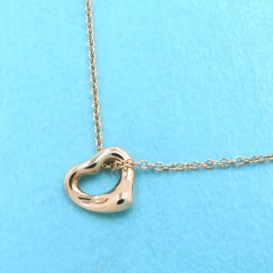 オープンハートネックレス/7MM/現行