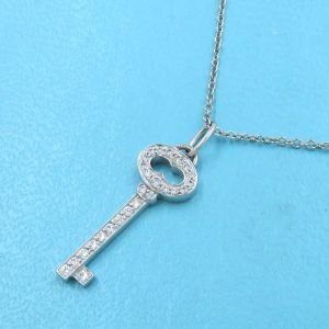 ヴィンテージオーバルキーダイヤネックレス/ミニ