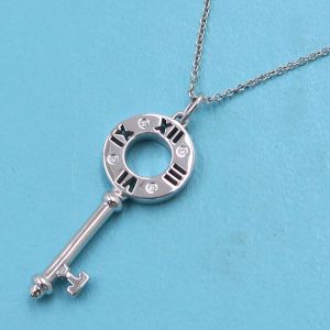 アトラスキーチャームネックレス/ダイヤ4P