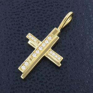 トラフィックバイハリーウィンストンクロスダイヤチャーム