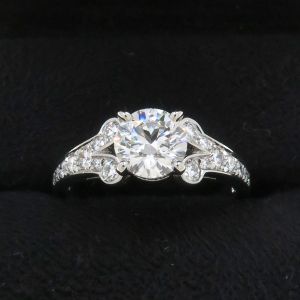 ソリテールバレリーナダイヤリング/D1.02ct