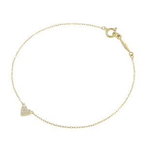 ハートパヴェブレスレット