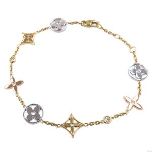 モノグラムイディールダイヤブレスレット