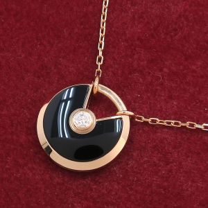 アミュレットドゥカルティエネックレス/SM/オニキス