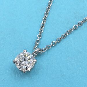 ソリティアダイヤネックレス/D0.43ct