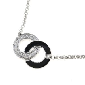 ポセションダイヤネックレス/ブラックラッカー