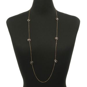 アミュレットドゥカルティエネックレス/6P/オニキス