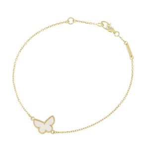 スウィートアルハンブラブレス/パピヨン/マザーオブパール