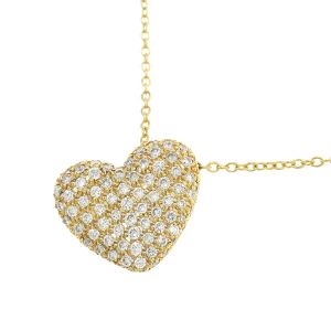ダイヤハートネックレス
