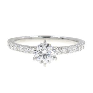 Pt950ダイヤリング/D0.401ct