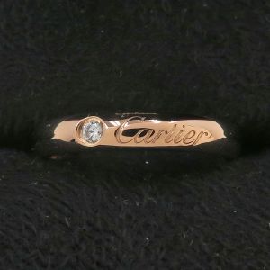 Cドゥカルティエリング/1Pダイヤ