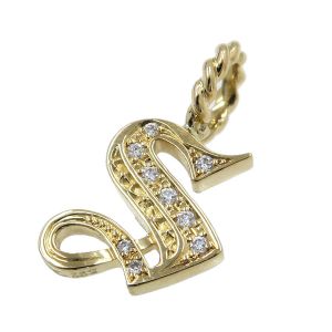 イニシャルダイヤチャーム/S/Sサイズ