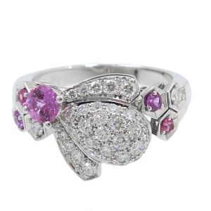 ビーマイラブリング/ダイヤ＆ピンクサファイア