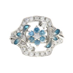 ダイヤエナメルリング