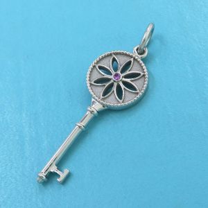 デイジーキーチャーム/1Pピンクサファイア