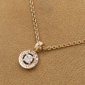 ブルガリブルガリネックレス/1Pダイヤ